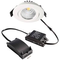 Deko Light 565375 Dione LED-inbouwlamp Energielabel: E (A - G) LED LED vast ingebouwd 8.50 W Wit - thumbnail