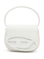 Diesel 1DR Iconic leather crossbody bag - Blanc