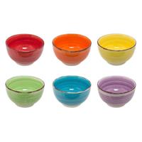 Studio Tavola Gekleurde Kommen Sunny (Ø14 cm)(6 stuks)