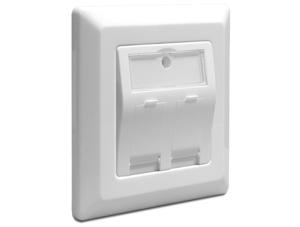 DeLOCK Keystone Wall Outlet 2 Port doos