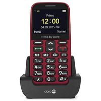 Doro Primo 366 - 0.3MP, FM-radio, Bluetooth - Rood - thumbnail