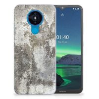 Nokia 1.4 TPU Siliconen Hoesje Beton Print - thumbnail