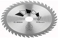 Bosch 1x Cirkelzaagblad Standard (zaagblad voor Hout, Ø 130 x 2.2/1.5 x 20/16 mm, 40 Tanden, ATB, met 1x Reduceerring 16 mm, Accessoires Cirkelzagen)