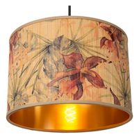 Lucide TANSELLE - Hanglamp - Ø 30 cm - 1xE27 - Multicolor