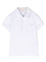 Il Gufo polo en coton à logo brodé - Blanc