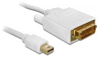 DeLOCK Mini-DisplayPort naar DVI-D Kabel adapter 2 meter, Passief, Dual-Link, Gold-plated, 82918 - thumbnail