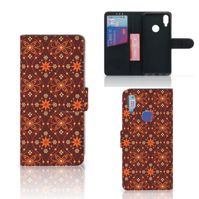 Xiaomi Redmi Note 7 Telefoon Hoesje Batik Brown Xiaomi Redmi Note 7 Telefoon Hoesje Batik Brown