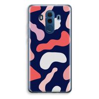 Memphis Shapes Pink: Huawei Mate 10 Pro Transparant Hoesje - thumbnail