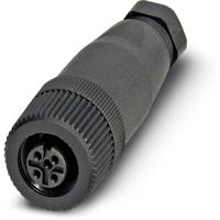 Phoenix Contact 1681114 Sensor/actuator connector, niet geassembleerd M12 Aantal polen (sensoren): 4 Bus, recht 1 stuk(s) - thumbnail