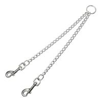 Gloria 8432288120897 Ketting voor 2 honden, Plateado, 250 g