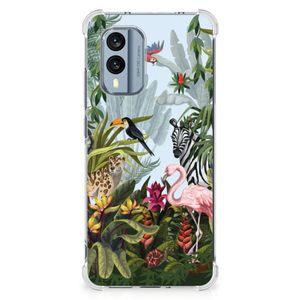 Case Anti-shock voor Nokia X30 Jungle