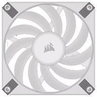 Corsair iCUE AF120 RGB SLIM 120 mm Duoset case fan 4-pins PWM fan-connector, Incl. Lighting Node CORE - thumbnail