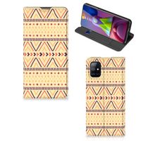 Samsung Galaxy M51 Hoesje met Magneet Aztec Yellow - thumbnail