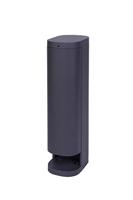 BOLD 19486 VOLO slim tuinstopcontact buiten (stopcontactzuil) antraciet (2x Schuko | Smart Home (iOS & Android) | WLAN | 3680 Watt | 9,5 x 13,5 x 38,5 cm | Eenvoudige montage)