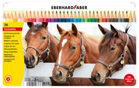 Eberhard Faber EF-514836 Kleurpotloden Classic Metaaletui A 36 Stuks - thumbnail