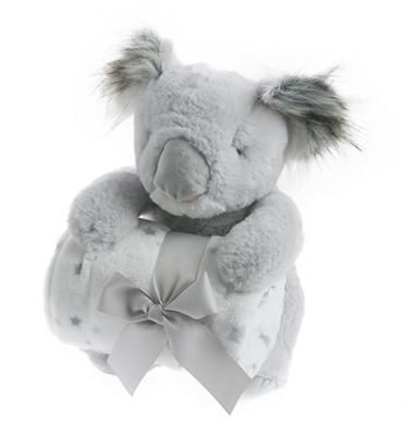 Gamberritos knuffelkoala en deken 110 x 80 cm polyester