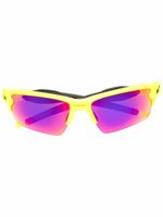 Oakley lunettes de soleil teintées à monture carrée - Jaune - thumbnail