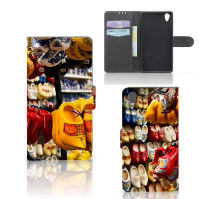 Sony Xperia Z1 Flip Cover Klompen