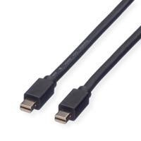 ROLINE DisplayPort kabel, Mini DP M - Mini DP M, zwart, 3 m - thumbnail