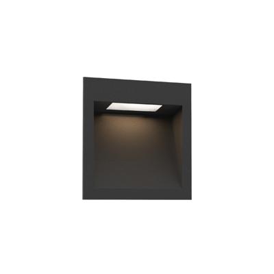 Wever & Ducre - Oris Outdoor 1.3 Wandlamp Zwart