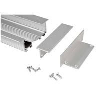 Deko Light 978252 P-EL-02-12 Eindkappen-set Aluminium 1 stuk(s)