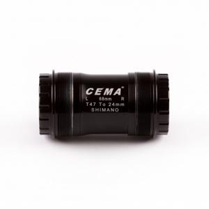 Cema Bracketas T47 FSA386/Rotor 30mm-RVS -Zwart