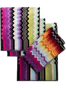 Missoni Home lot de serviettes Giacomo - Noir