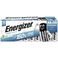 Energizer Max Plus AA batterij (penlite) Alkaline 1.5 V 50 stuk(s) - thumbnail