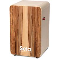 Sela SE 010 CaSela Pro Satin Nut cajon met switch