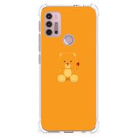 Motorola Moto G30 | G20 | G10 Stevig Bumper Hoesje Baby Beer - thumbnail