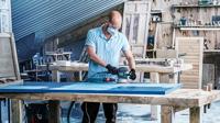 Bosch 50 x EXPERT C470 schuurpapier met meerdere gaten (voor verf op hout, Ø 150 mm, korrel 400, professionele accessoires excentrische schuurmachine, vlakschuurmachine)