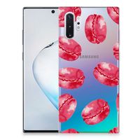 Samsung Galaxy Note 10 Plus Siliconen Case Pink Macarons - thumbnail