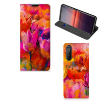 Bookcase Sony Xperia 5 II Tulips - thumbnail