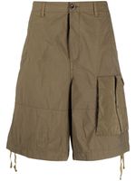 Ten C short en coton à poches cargo - Vert