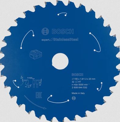 Bosch Accessories Bosch 2608644532 Cirkelzaagblad 150 x 20 mm Aantal tanden: 32 1 stuk(s)
