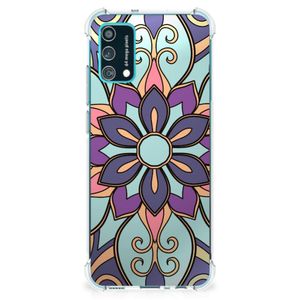 Samsung Galaxy M02s | A02s Case Purple Flower