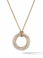 David Yurman collier Crossover en or 18ct serti de diamants