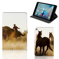 Apple iPad Mini 5 Flip Case Design Cowboy