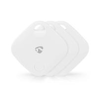 Nedis Key Finder | Werkt op batterijen | 3X CR2032 | Batterijen inbegrepen | Bluetooth® versie: 5.1 | levensduur batterij tot: 1 jaar | wit | 3 stuks