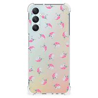 Doorzichtige Silicone Hoesje voor Samsung Galaxy A05s Unicorns - thumbnail