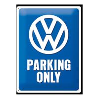 Tinnen plaat VW 30 x 40 cm   -