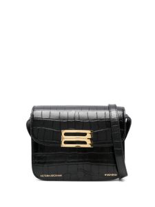 Victoria Beckham mini sac à bandoulière à rabat - Noir