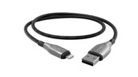 Cygnett Gepantserde Lightning-naar-USB-A-kabel 12W (1M, zwart)