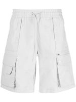 ARTE logo-embroidered cargo shorts - Gris