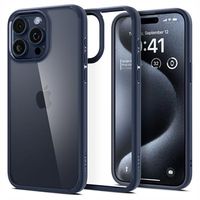 iPhone 15 Pro Spigen Ultra Hybrid Hoesje - Navy Blauw