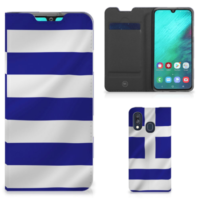 Samsung Galaxy A40 Standcase Griekenland