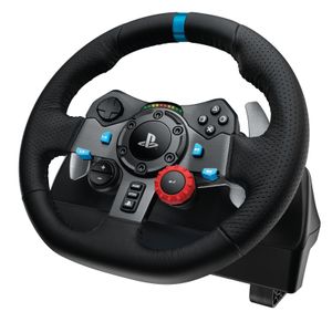 Logitech G G29 Stuurwiel + pedalen Playstation 3,PlayStation 4 Analoog USB 2.0 Zwart