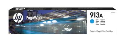 HP inktcartridge 913A, 3.000 pagina's, OEM F6T77AE, PageWide, cyaan