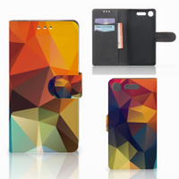 Sony Xperia XZ1 Book Case Polygon Color - thumbnail