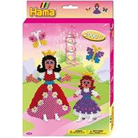 Hama 3432 – parelset prinses, ca. 2000 strijkparels, 1 penplaat en accessoires.
